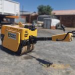 turner morris 600mm roller for sale Kempton Park Vibratory compaction roller, yellow second-hand for sale Kempton Park