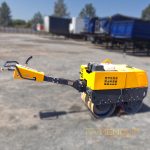 turner morris 600mm roller for sale Kempton Park Vibratory compaction roller, yellow second-hand for sale Kempton Park