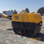 turner morris 600mm roller for sale Kempton Park Vibratory compaction roller, yellow second-hand for sale Kempton Park